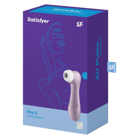 Satisfyer Pro 2 Gen2 – Lila Léghullámos Csiklóizgató