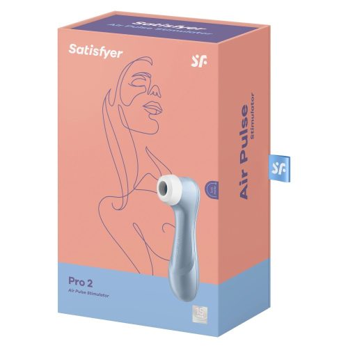 Satisfyer Pro 2 Gen2 – Kék Léghullámos Csiklóizgató