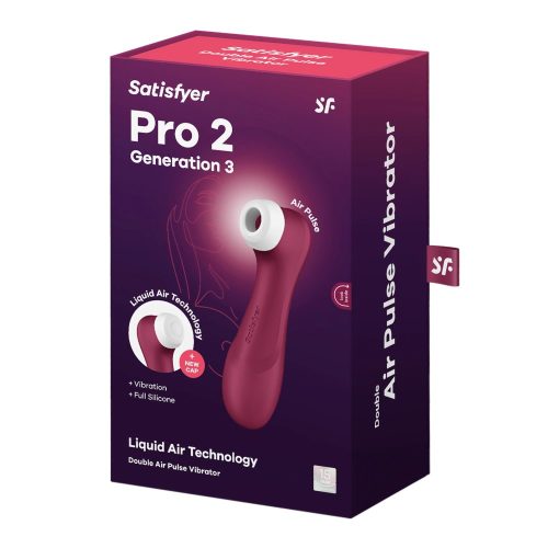 Pro 2 Generation 3 – Liquid Air Csiklóizgató, Borvörös