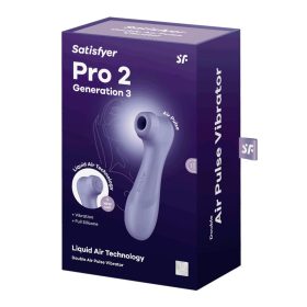   Satisfyer Pro 2 Generation 3 – Liquid Air Csiklóizgató, Lila