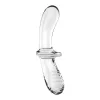 Satisfyer Double Crystal – Átlátszó Páros Crystal Vibrátor