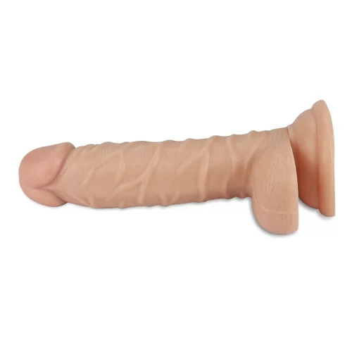 7.5" Real Extreme Vibrating Dildo – erős vibrációs, realisztikus dildo