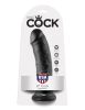 8" Cock Black – realisztikus, élethű fekete dildo