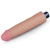9.5" Real Softee Rechargeable Vibrating Dildo (Flesh) – újratölthető, puha, vibrációs realisztikus vibrátor