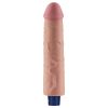 9.5" Real Softee Rechargeable Vibrating Dildo (Flesh) – újratölthető, puha, vibrációs realisztikus vibrátor