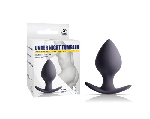 Under Night Tumbler Anal Plug with Weighted Ball III – súlyozott anális dugó, mozgó golyóval (III)