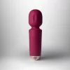 Rechargeable Mini Wand – kompakt, újratölthető vibrációs masszírozó (Azalea Red)