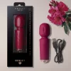 Rechargeable Mini Wand – kompakt, újratölthető vibrációs masszírozó (Azalea Red)
