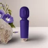 Rechargeable Mini Wand – kompakt, újratölthető vibrációs masszírozó (Violet Dream)