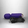 Rechargeable Mini Wand – kompakt, újratölthető vibrációs masszírozó (Violet Dream)