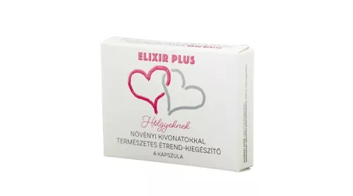 ELIXIR CAPS – 4 darabos vágyfokozó kapszula nőknek