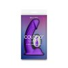 Colours Curve rezgő dildó 6″ Lila
