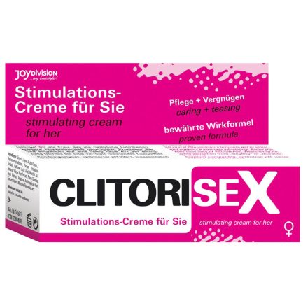 CLITORISEX - Stimuláló Krém Hölgyeknek 40 ml