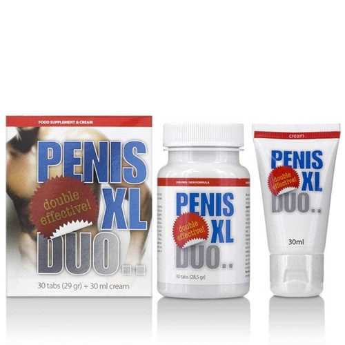 Penis XL Duo Pack – pénisznövelő krém 30 ml + kapszula 30 db