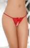 Softline Női tanga fehérnemű G-string 2427 - piros S/L
