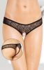 Softline Női tanga fehérnemű G-string 2446 - fekete M/L