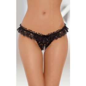 Softline Női tanga fehérnemű String 2265 fekete S/L