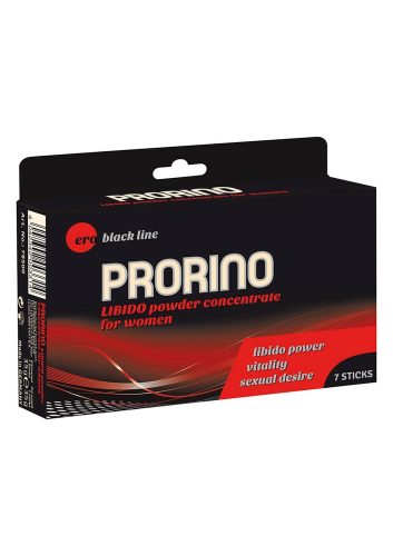 Ero PRORINO por nőknek, Növényi összetevőket tartalmazó étrend kiegészítő, édesítőszerrel. 7 tasak.