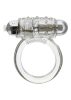 Seven Creations Cockring Silicone Vibrating Clear