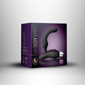 Rocks-Off O-Boy – fekete prosztata vibrátor