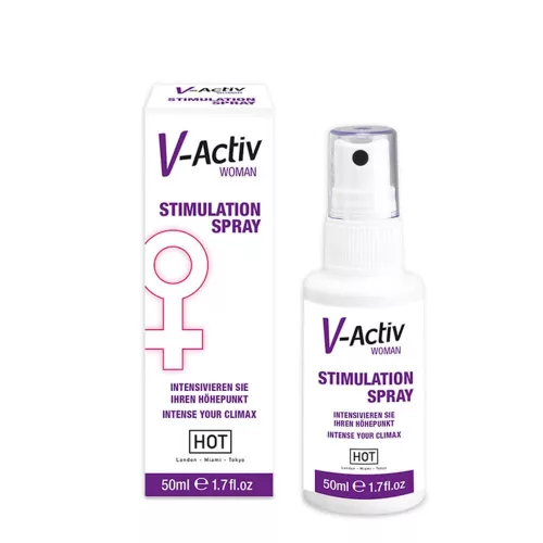 Hot V-Activ Stimuláló Spray Nőknek 50ml