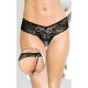 Softline Női tanga fehérnemű Thongs 2440 - fekete M/L