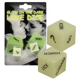   Orion Love Dice Glow in the Dark – Világító Erotikus Kocka