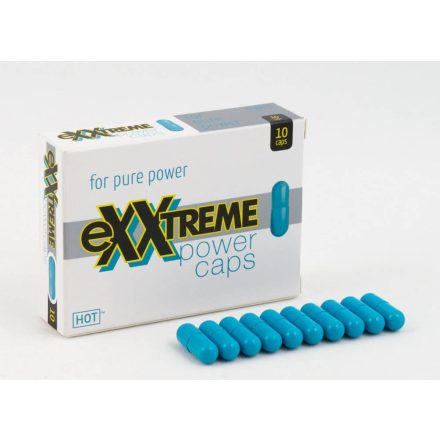eXXtreme power caps étrend-kiegészítő kapszulaB6 és B12 vitaminokkal. 1 x 10 darab