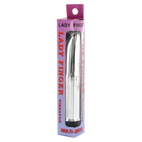 Seven Creations Lady Finger Vibrator Silver
