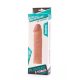Pleasure X-Tender 2 péniszhosszabbító hüvely 17cm