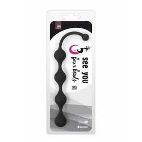 See You Four Beads Anal Black