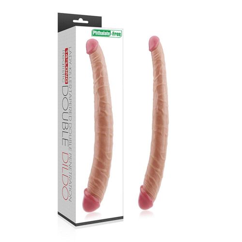 Ladykiller Tapered Double Penetration klasszikus kétvégű dildó