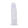 Chisa Novelties 7.0 Inch Dildo- Clear