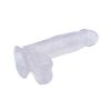 Chisa Novelties 7.0 Inch Dildo- Clear