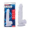 Chisa Novelties 7.7 Inch Dildo- Clear