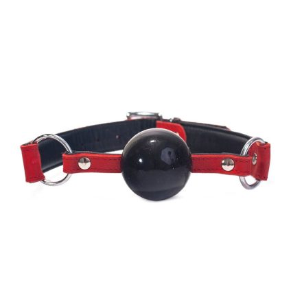 Silicone Ball Gag RED