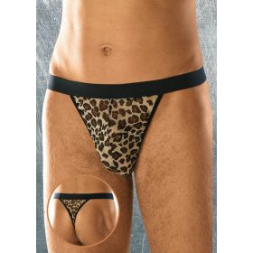 Softline 4457 tanga párduc mintás SL