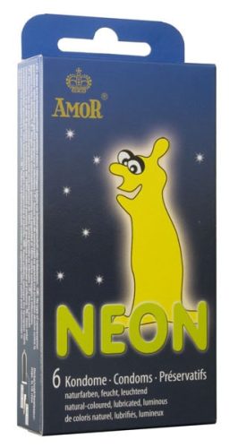 AMOR NEON Óvszer 6 darab