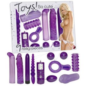 Purple Pleasure Vibrator Set – Lila Vibrátor Készlet