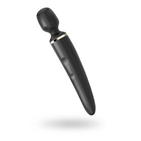 Satisfyer Wand-er Women – Fekete Masszírozó Vibrátor