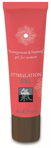 Shiatsu Stimulation Gel - Gránátalma és Szerecsendió Stimuláló Gél 30 ml