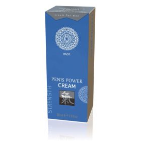   Shiatsu Penis Power Cream - Japanese Mint & Bamboo potencianövelő krém 30 ml