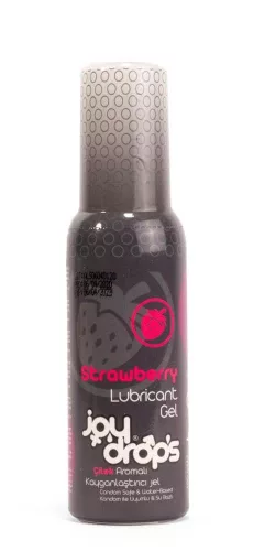JoyDrops Strawberry Personal sikosító Gel - 100ml