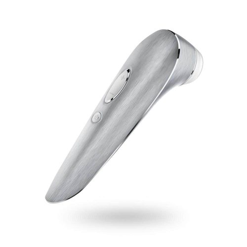 Satisfyer Luxury High Fashion – Stílusos Air‑Pulse Csiklóizgató (Ezüst)