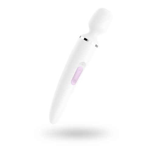 Satisfyer Wand-er Women – Fehér Masszírozó Vibrátor