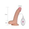 Lovetoy Ultra Soft Dude – vibrációs realisztikus dildó (Flesh)