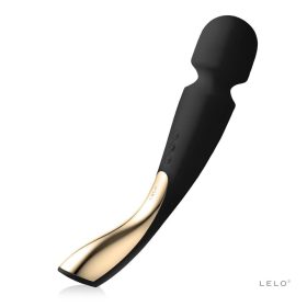   Lelo Smart Wand 2 Large – luxus masszírozó pálca, nagy méret (fekete)