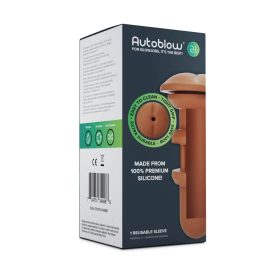 Autoblow A.I. Silicone Anus Sleeve -  Brown