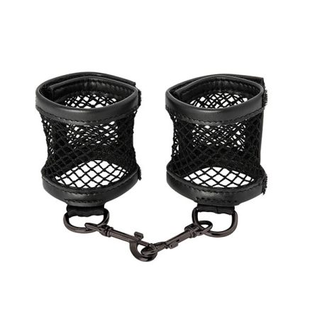 S&M - Fishnet Cuffs black