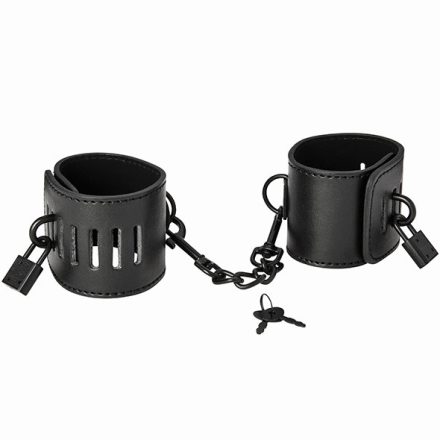 S&M - Shadow Locking Cuffs black